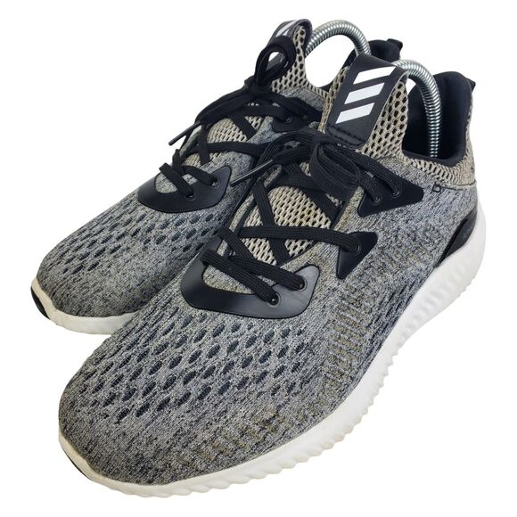ADIDAS Shoes ALPHABOUNCE RC J Womens Size 6.5 Core Black Running Sneaker BW0579 - Picture 1 of 13